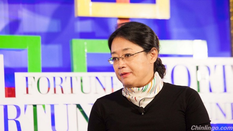 百度CFO谈搜索的未来趋势 Baidu's CFO Jennifer Li talks over future trend of searching.jpg