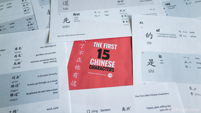 chinese characters, learning chinese