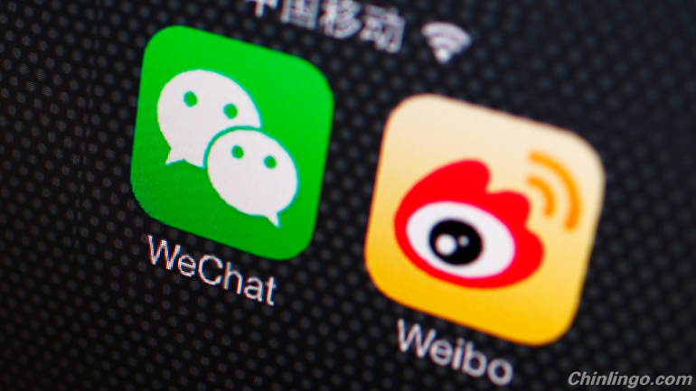 wechat users, weibo users, social networks, online shopping