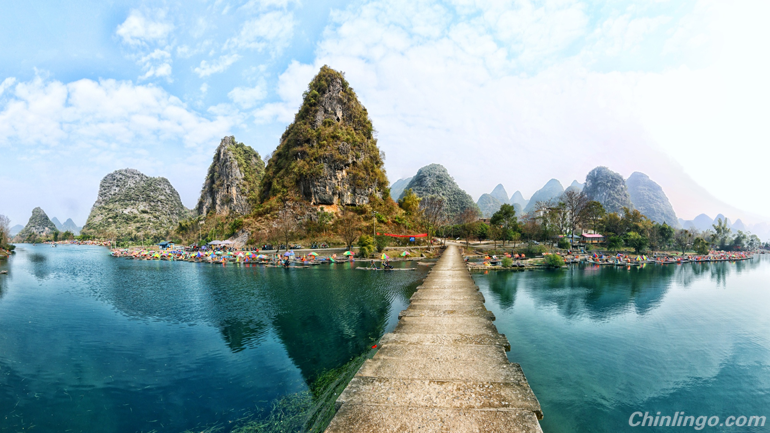 yangshuo, yulong river, yulong national geological park