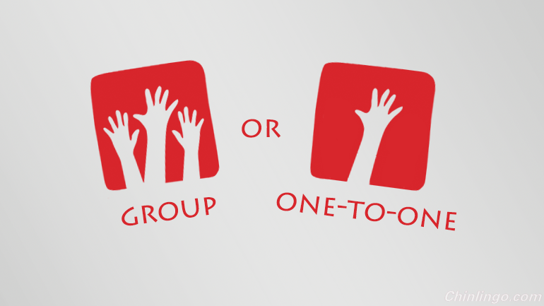group learning, one-to-one learning, learning chinese