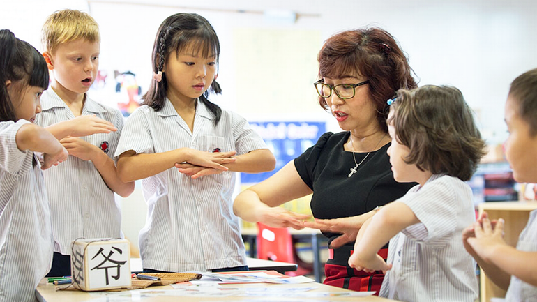 teacher for child, chinese teacher, learning chinese