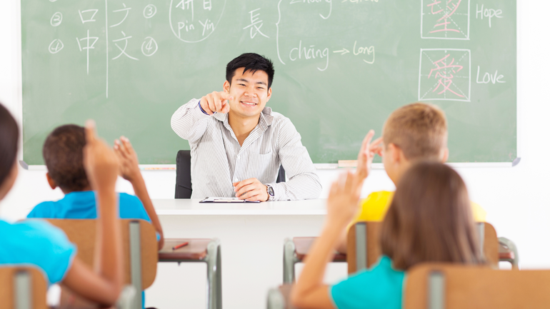 teacher for child, chinese teacher, learning chinese