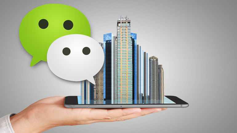 WeChat, real estate sales platform, Chinese buyers