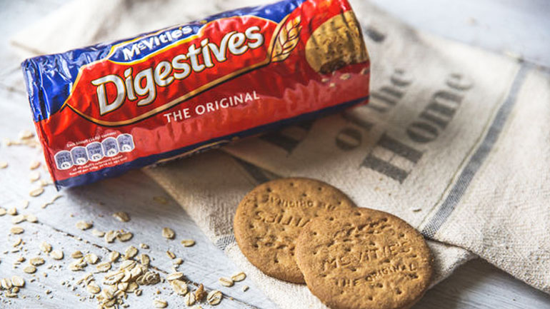 British digestive, United Biscuits, McVitie's in China