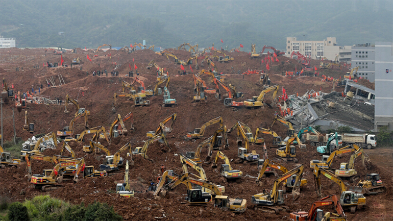 shenzhen landslide, china economy