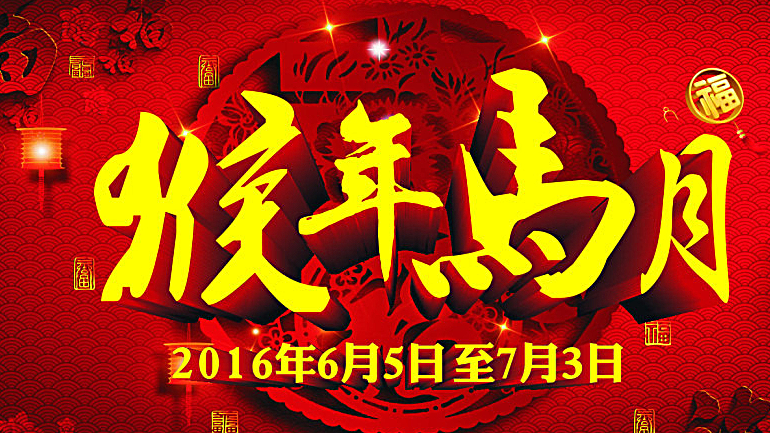 Horse month of the Monkey year, Chinese lunar calendar