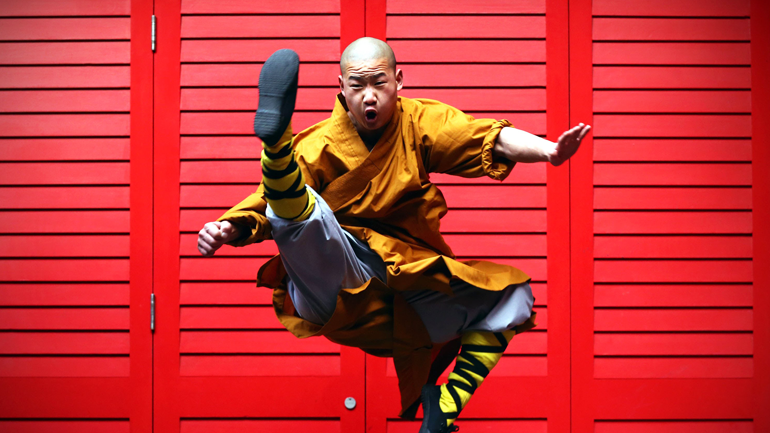 learning Chinese Kung Fu, Shaolin Temple