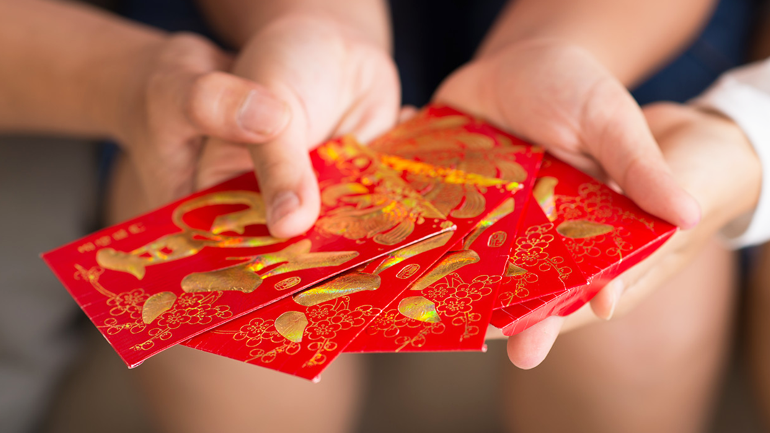 Chinese Spring Festival, Chinese red envelope