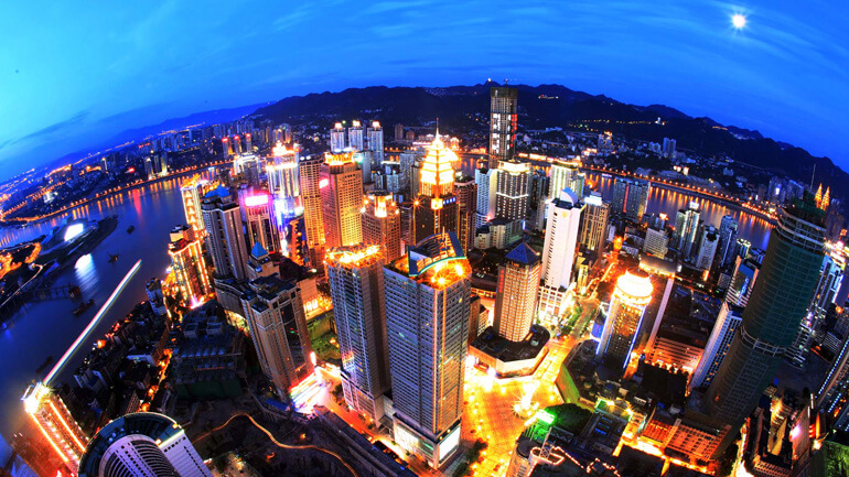 Chongqing, Zhoushan, China free trade zone