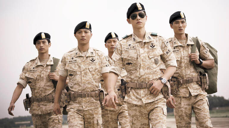 Descendants of the Sun, military ranks in Chinese, learning Chinese